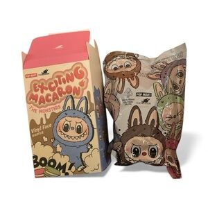 Pop Mart AUTHENTIC Exciting Macaron The Monsters Vinyl Face Doll